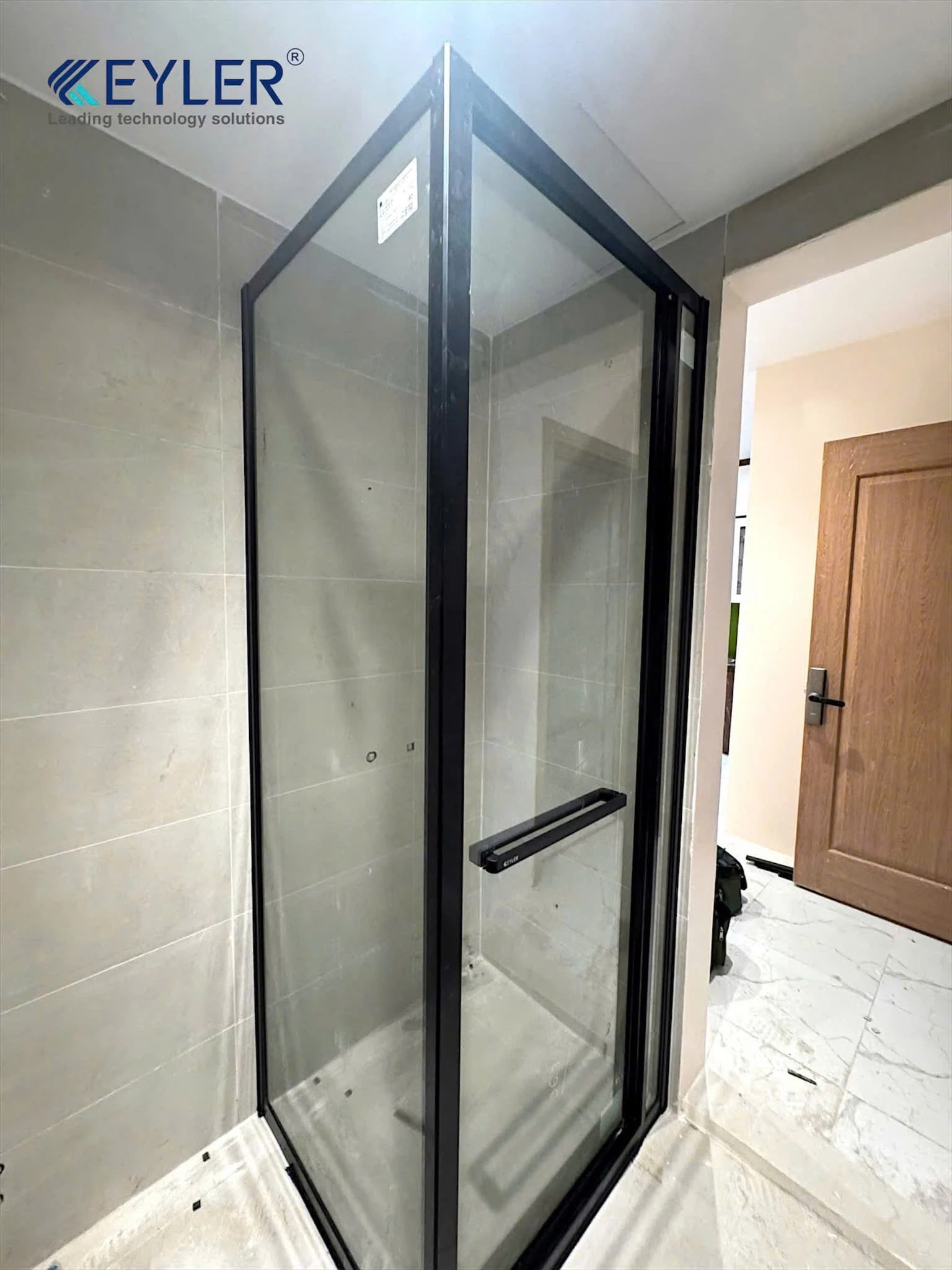 Hướng Dẫn Lắp Đặt Cabin Tắm Kính KL-5030 (Mẫu Góc 90° Mở Trượt)
