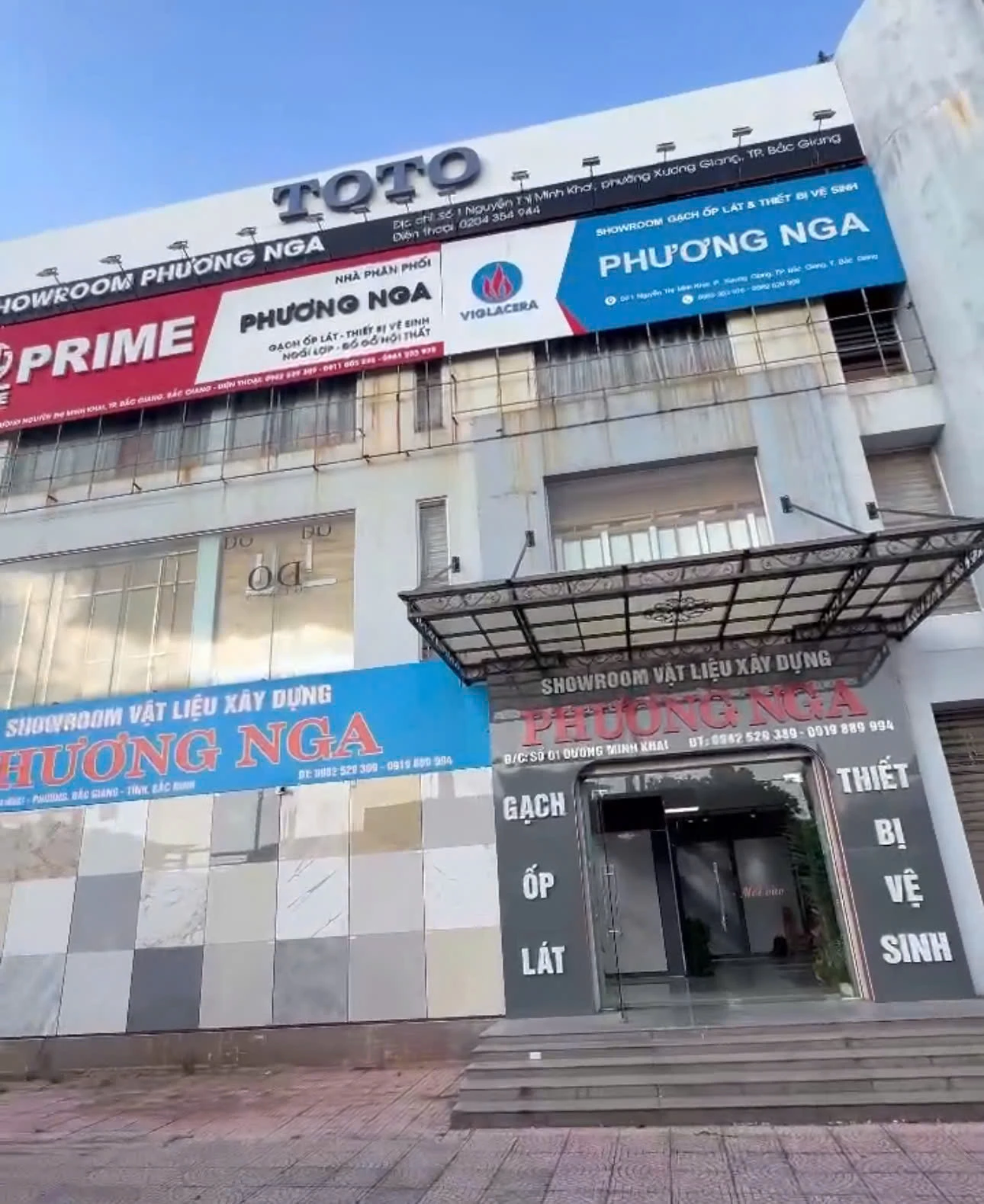 GIỚI THIỆU SHOWROOM THIẾT BỊ VỆ SINH PHƯƠNG NGA – ĐẠI LÝ CHÍNH HÃNG KEYLER VIỆT NAM TẠI TP. BẮC GIANG 