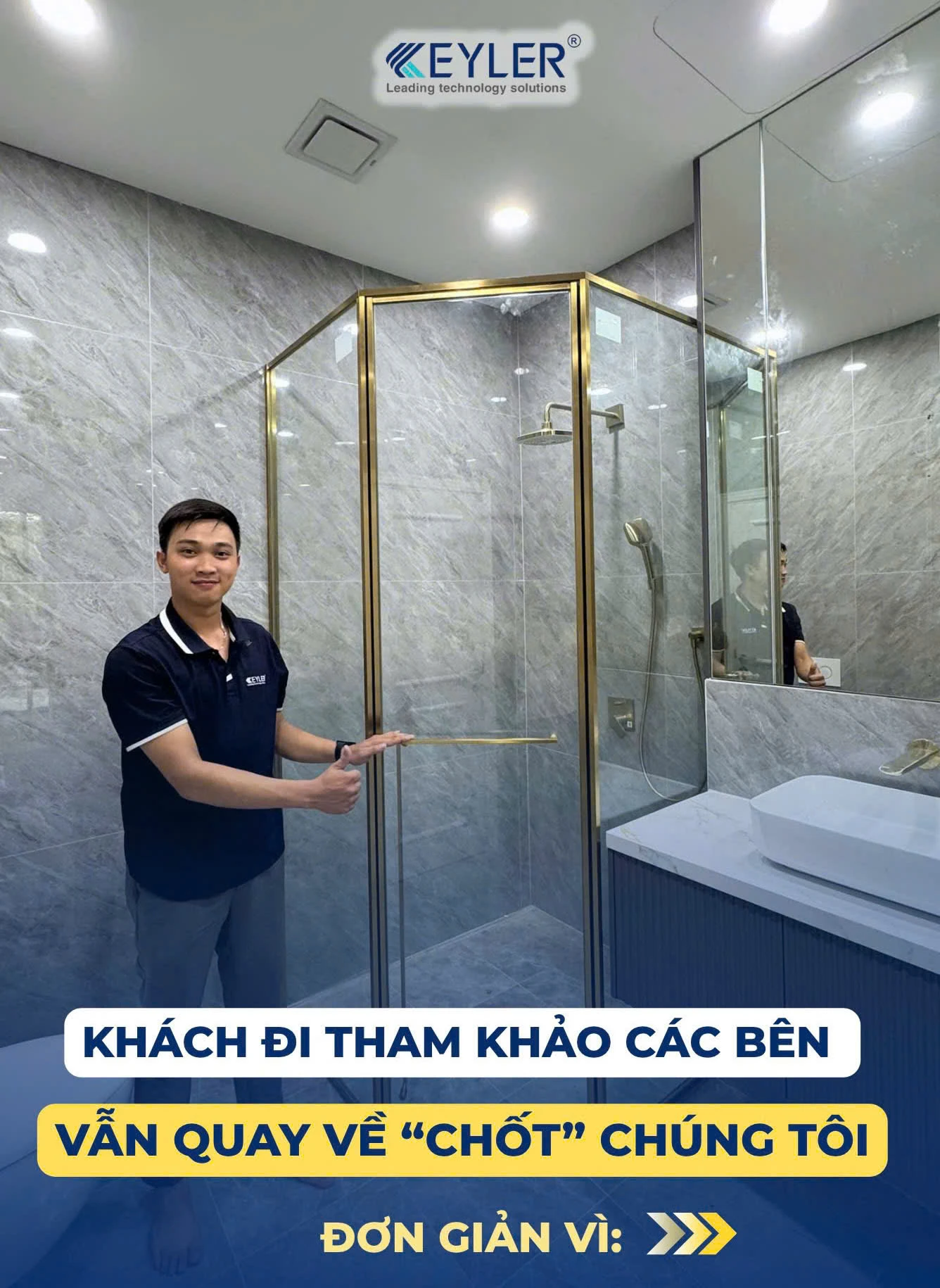 KHÁCH ĐI THAM KHẢO – VẪN QUAY VỀ “CHỐT” KEYLER