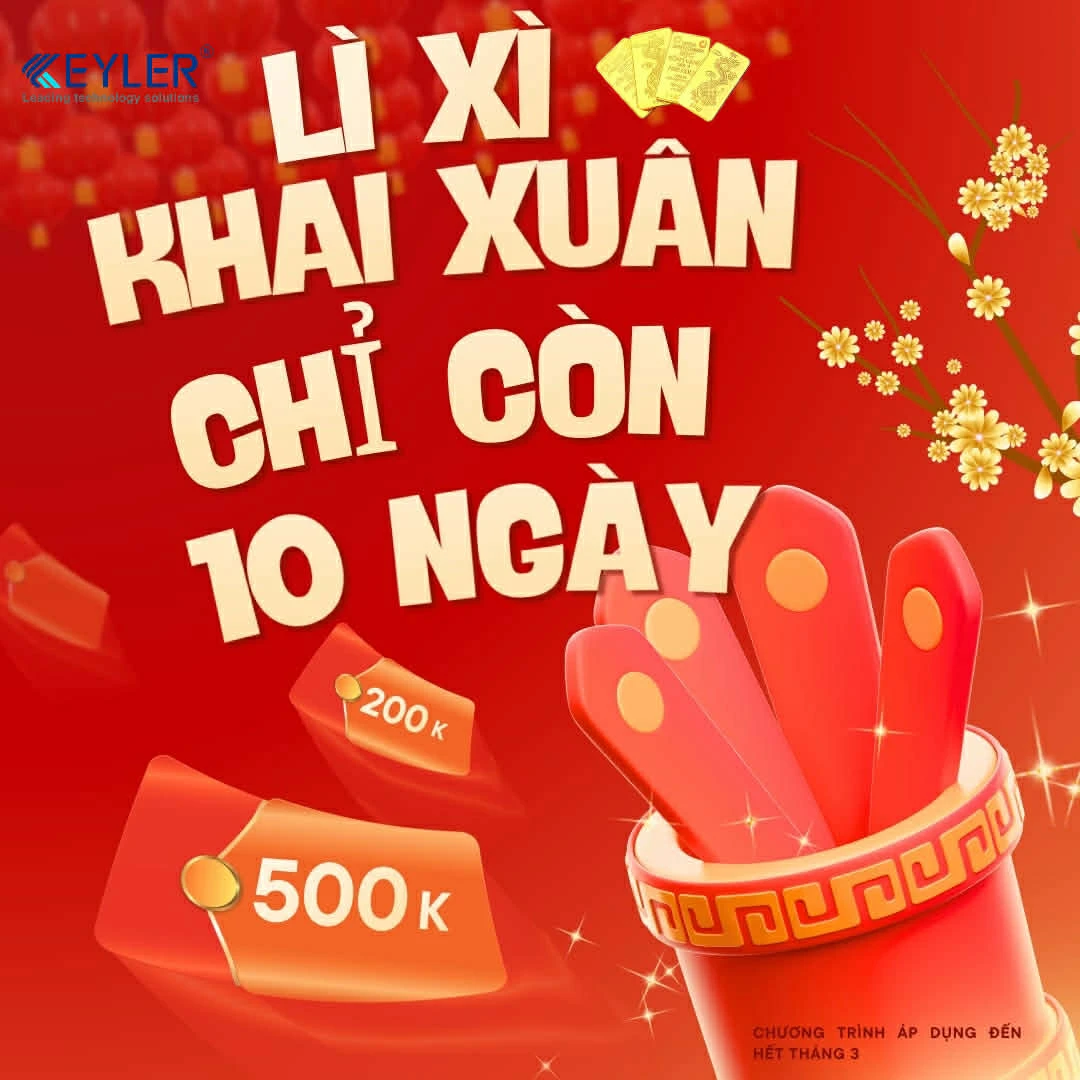 CHỈ CÒN 10 NGÀY CUỐI – CƠ HỘI RINH VÀNG 9999 CÙNG KEYLER VIỆT NAM