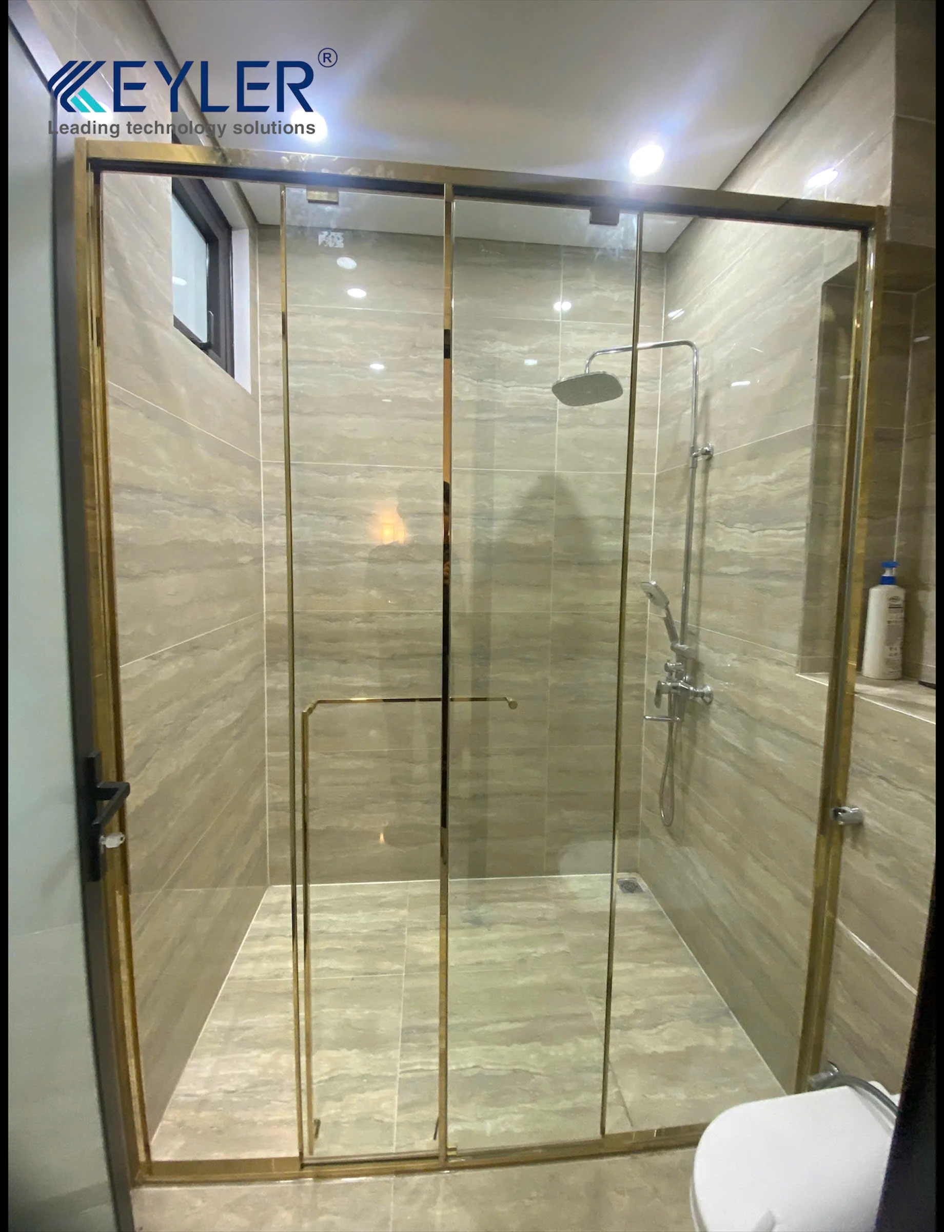 🚿 BÀN GIAO & HOÀN THIỆN CABIN TẮM KÍNH KL-323 TẠI NHÀ ANH LỘC – TIÊN DU, BẮC NINH