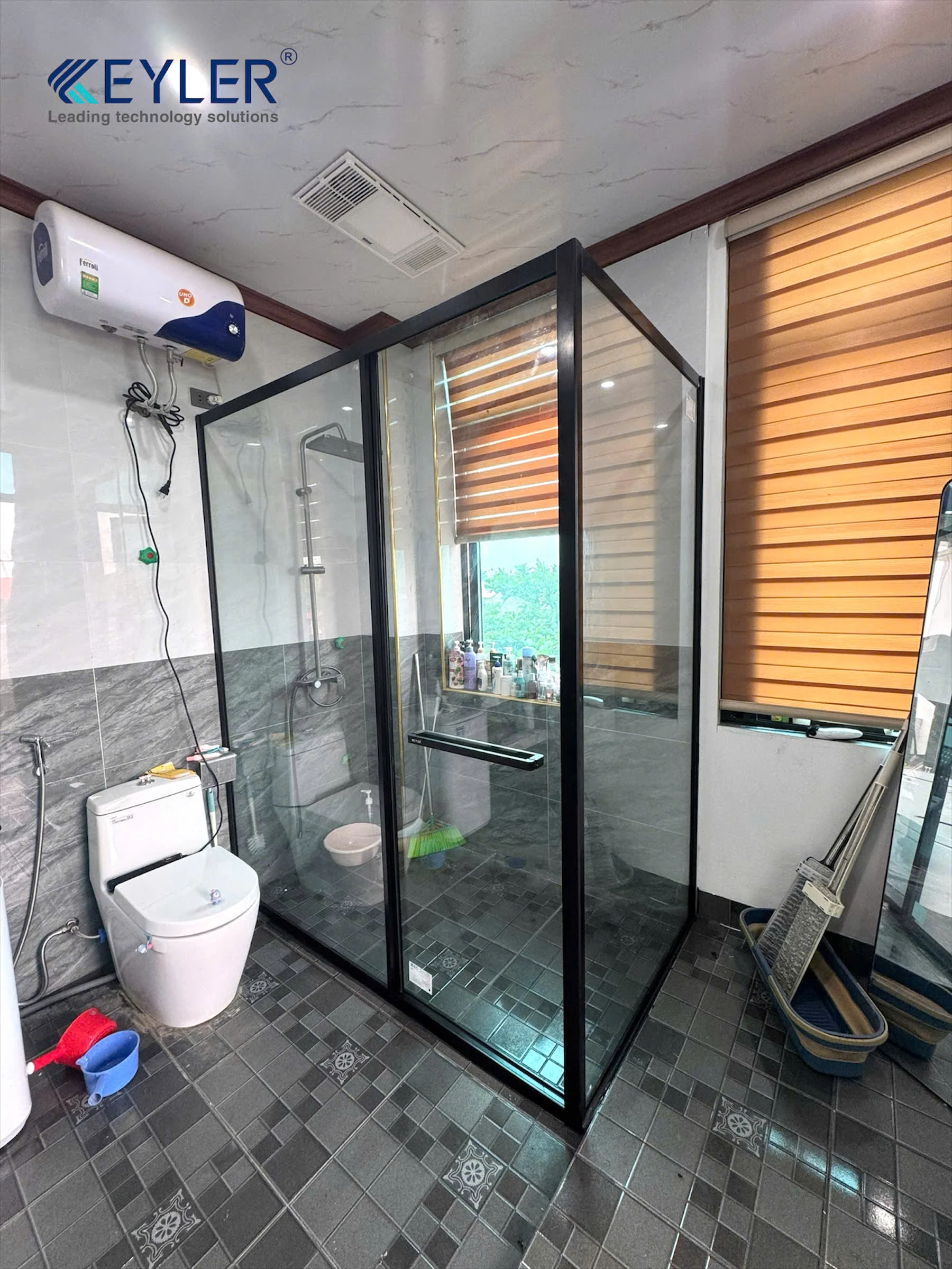 BÀN GIAO CABIN TẮM KÍNH KL-5030 TẠI MỸ HÀO, HƯNG YÊN – GIẢI PHÁP PHÒNG TẮM HIỆN ĐẠI TỪ KEYLER VIỆT NAM